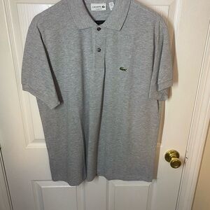 Lacoste Men's Gray Polo Shirt